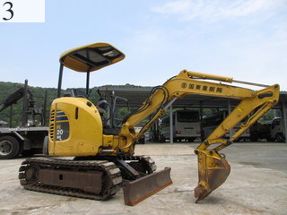 中古建設機械 中古 コマツ KOMATSU 油圧ショベル・バックホー ０．１立米以下 PC20MR-2