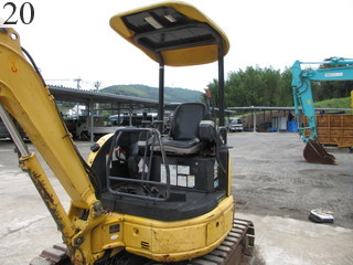 中古建設機械 中古 コマツ KOMATSU 油圧ショベル・バックホー ０．１立米以下 PC20MR-2