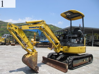 中古建設機械 中古 コマツ KOMATSU 油圧ショベル・バックホー ０．１立米以下 PC20MR-3