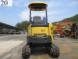中古建設機械 中古 コマツ KOMATSU 油圧ショベル・バックホー ０．１立米以下 PC20MR-3