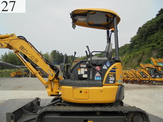Used Construction Machine Used KOMATSU KOMATSU Excavator ~0.1m3 PC30MR-3