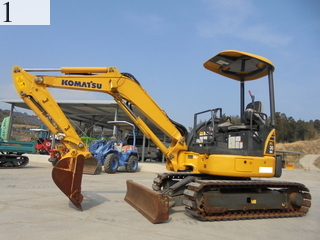 中古建設機械 中古 コマツ KOMATSU 油圧ショベル・バックホー ０．１立米以下 PC30MR-3