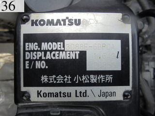 中古建設機械 中古 コマツ KOMATSU 油圧ショベル・バックホー ０．１立米以下 PC30MR-3