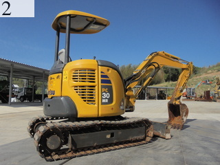 中古建設機械 中古 コマツ KOMATSU 油圧ショベル・バックホー ０．２－０．３立米 PC30MR-3