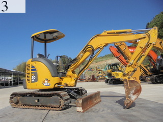 中古建設機械 中古 コマツ KOMATSU 油圧ショベル・バックホー ０．２－０．３立米 PC30MR-3
