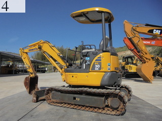 中古建設機械 中古 コマツ KOMATSU 油圧ショベル・バックホー ０．２－０．３立米 PC30MR-3