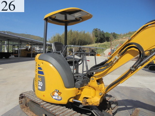 中古建設機械 中古 コマツ KOMATSU 油圧ショベル・バックホー ０．２－０．３立米 PC30MR-3