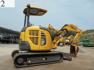 中古建設機械 中古 コマツ KOMATSU 油圧ショベル・バックホー ０．１立米以下 PC30MR-3