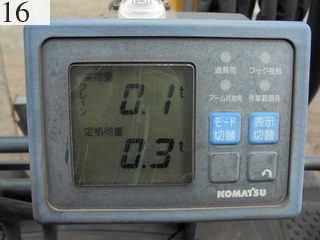 中古建設機械 中古 コマツ KOMATSU 油圧ショベル・バックホー ０．１立米以下 PC30MR-3