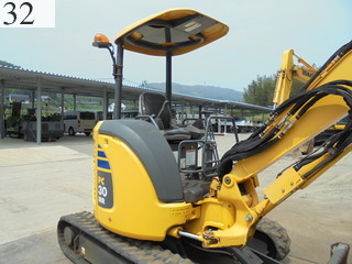 中古建設機械 中古 コマツ KOMATSU 油圧ショベル・バックホー ０．１立米以下 PC30MR-3