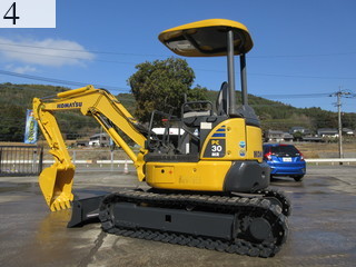中古建設機械 中古 コマツ KOMATSU 油圧ショベル・バックホー ０．１立米以下 PC30MR-3