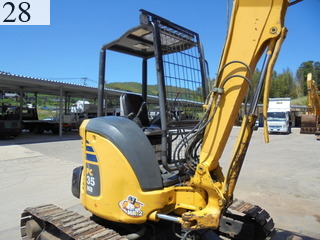 中古建設機械 中古 コマツ KOMATSU 解体機 ミニモク PC35MR-2