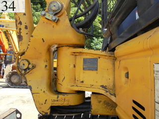 中古建設機械 中古 コマツ KOMATSU 解体機 ミニモク PC35MR-2