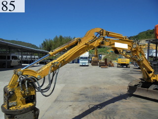 中古建設機械 中古 コマツ KOMATSU 解体機 ミニモク PC35MR-2