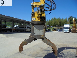 中古建設機械 中古 コマツ KOMATSU 解体機 ミニモク PC35MR-2