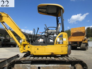 中古建設機械 中古 コマツ KOMATSU 油圧ショベル・バックホー ０．２－０．３立米 PC40MR-2