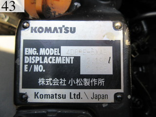 中古建設機械 中古 コマツ KOMATSU 油圧ショベル・バックホー ０．２－０．３立米 PC40MR-2