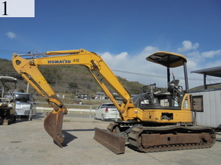 中古建設機械 中古 コマツ KOMATSU 油圧ショベル・バックホー ０．２－０．３立米 PC40MR-2