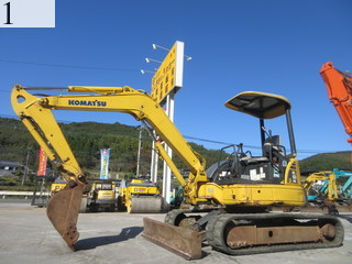 中古建設機械 中古 コマツ KOMATSU 油圧ショベル・バックホー ０．２－０．３立米 PC40MR-2