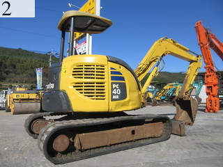 中古建設機械 中古 コマツ KOMATSU 油圧ショベル・バックホー ０．２－０．３立米 PC40MR-2