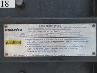 中古建設機械 中古 コマツ KOMATSU 油圧ショベル・バックホー ０．２－０．３立米 PC40MR-2