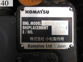 中古建設機械 中古 コマツ KOMATSU 油圧ショベル・バックホー ０．２－０．３立米 PC40MR-2