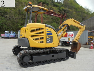 中古建設機械 中古 コマツ KOMATSU 油圧ショベル・バックホー ０．２－０．３立米 PC40MR-3