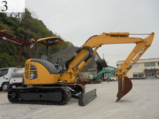 中古建設機械 中古 コマツ KOMATSU 油圧ショベル・バックホー ０．２－０．３立米 PC40MR-3