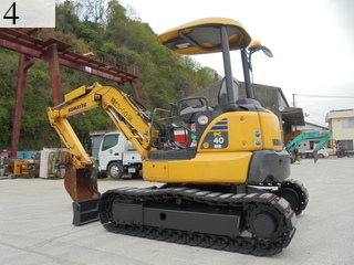 中古建設機械 中古 コマツ KOMATSU 油圧ショベル・バックホー ０．２－０．３立米 PC40MR-3