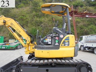 中古建設機械 中古 コマツ KOMATSU 油圧ショベル・バックホー ０．２－０．３立米 PC40MR-3