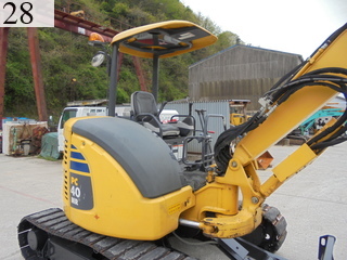 中古建設機械 中古 コマツ KOMATSU 油圧ショベル・バックホー ０．２－０．３立米 PC40MR-3