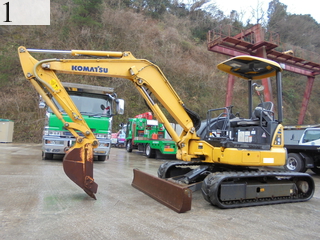 中古建設機械 中古 コマツ KOMATSU 油圧ショベル・バックホー ０．２－０．３立米 PC40MR-3