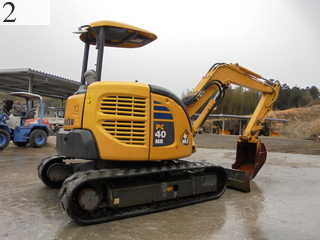 中古建設機械 中古 コマツ KOMATSU 油圧ショベル・バックホー ０．２－０．３立米 PC40MR-3