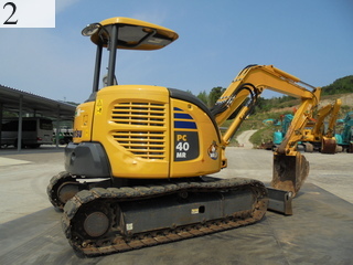 中古建設機械 中古 コマツ KOMATSU 油圧ショベル・バックホー ０．２－０．３立米 PC40MR-3