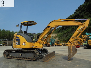 中古建設機械 中古 コマツ KOMATSU 油圧ショベル・バックホー ０．２－０．３立米 PC40MR-3