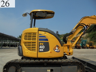 中古建設機械 中古 コマツ KOMATSU 油圧ショベル・バックホー ０．２－０．３立米 PC40MR-3