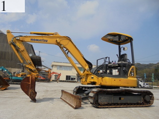 中古建設機械 中古 コマツ KOMATSU 油圧ショベル・バックホー ０．２－０．３立米 PC40MR-3
