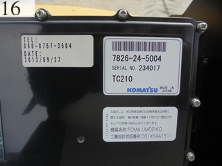 中古建設機械 中古 コマツ KOMATSU 油圧ショベル・バックホー ０．２－０．３立米 PC40MR-3