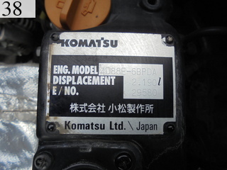 中古建設機械 中古 コマツ KOMATSU 油圧ショベル・バックホー ０．２－０．３立米 PC40MR-3