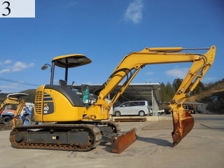 中古建設機械 中古 コマツ KOMATSU 油圧ショベル・バックホー ０．２－０．３立米 PC40MR-3
