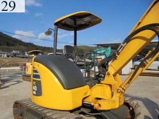 中古建設機械 中古 コマツ KOMATSU 油圧ショベル・バックホー ０．２－０．３立米 PC40MR-3
