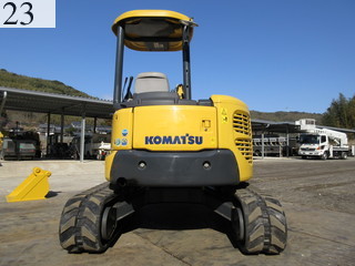 中古建設機械 中古 コマツ KOMATSU 油圧ショベル・バックホー ０．２－０．３立米 PC40MR-3