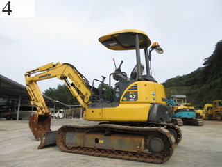 中古建設機械 中古 コマツ KOMATSU 油圧ショベル・バックホー ０．２－０．３立米 PC40MR-3