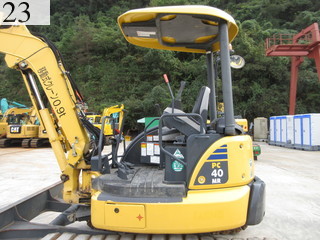 中古建設機械 中古 コマツ KOMATSU 油圧ショベル・バックホー ０．２－０．３立米 PC40MR-3