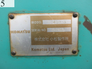 中古建設機械 中古 コマツ KOMATSU 油圧ショベル・バックホー ０．２－０．３立米 PC40R-8