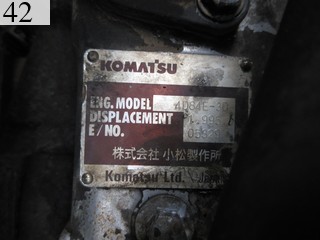 中古建設機械 中古 コマツ KOMATSU 油圧ショベル・バックホー ０．２－０．３立米 PC40R-8