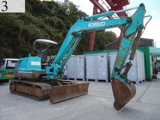 中古建設機械 中古 神戸製鋼所 KOBE STEEL 油圧ショベル・バックホー ０．２－０．３立米 SK045-2