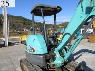 中古建設機械 中古 コベルコ建機 KOBELCO 油圧ショベル・バックホー ０．１立米以下 SK30SR-5