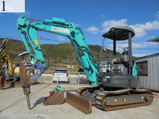 Used Construction Machine Used KOBELCO KOBELCO Excavator ~0.1m3 SK30SR-5