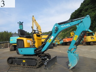 中古建設機械 中古 クボタ KUBOTA 油圧ショベル・バックホー ０．１立米以下 U-10-5